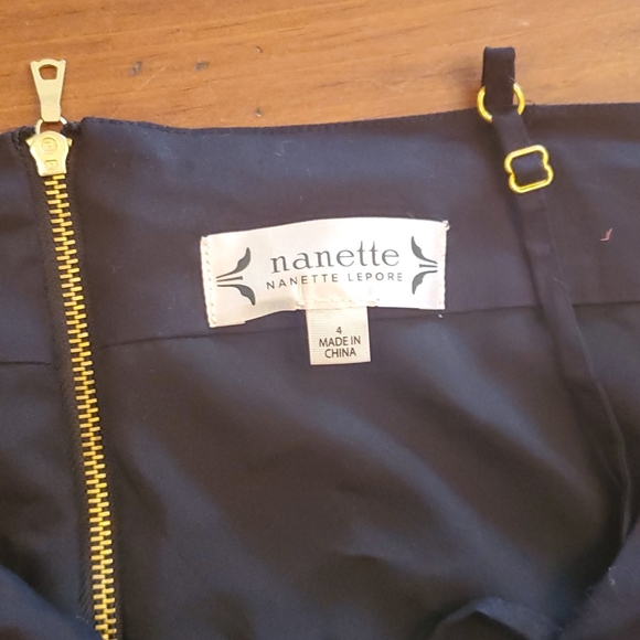 Nwt Nanette lepore black lace overlay dress size 4 - Picture 6 of 6